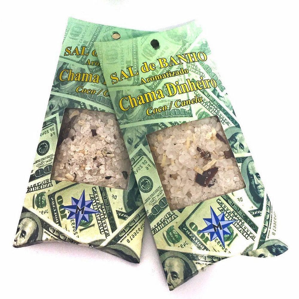 Sal De Banho Aromatizado Chama Dinheiro