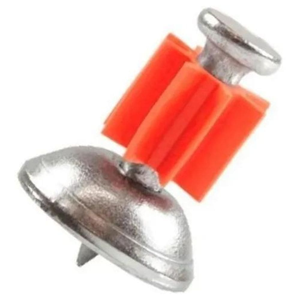 2X Pino Liso Ação Indireta 1/4X28 C/Arruela Conica 23Mm Ânco