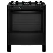 Fogão a Gás Mesa de Vidro  Limpa Fácil e Acendimento Automático Esmaltec Pérola Glass 5 Bocas Preto