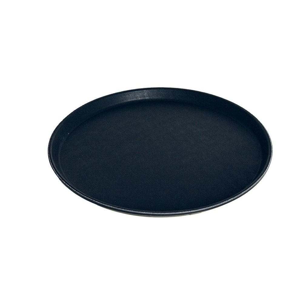 Bandeja Para Servir Antiderrapante Redonda Grande 35 Cm