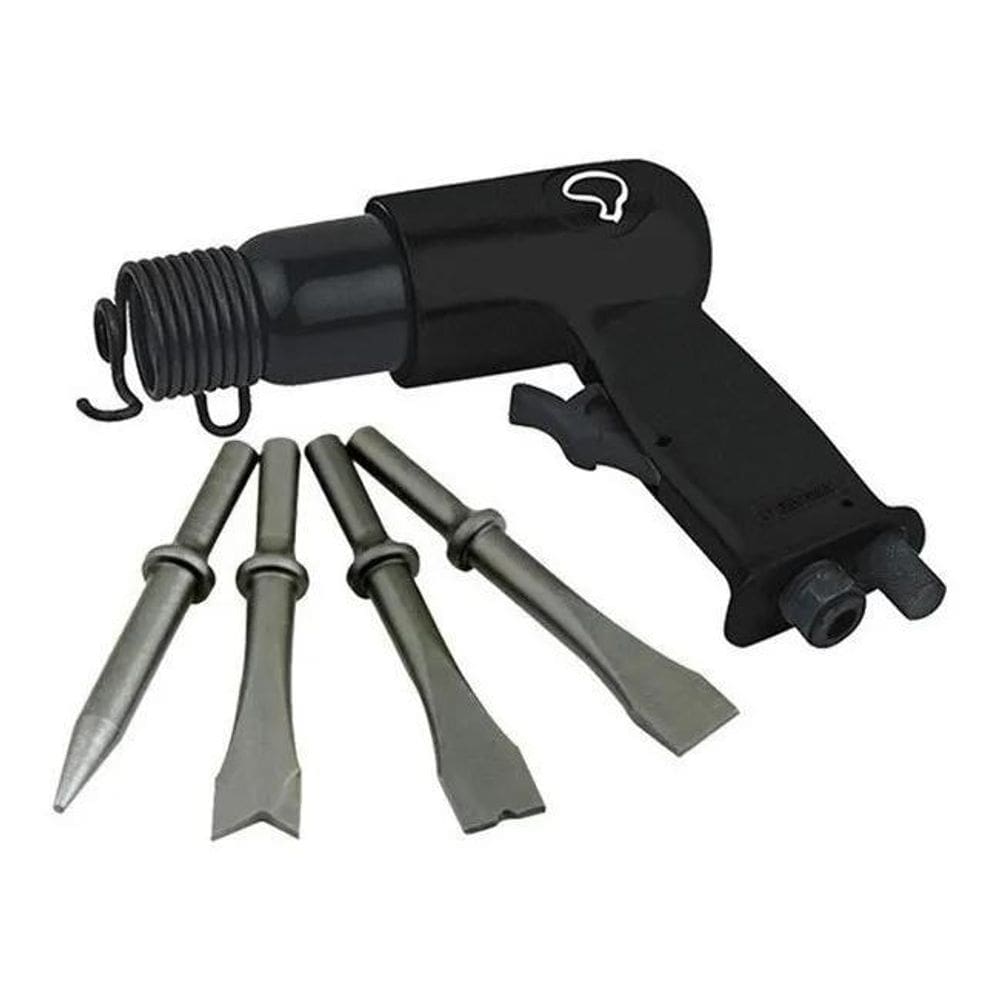 Martelete Pneumatico Rebarbador Com 4 Ponteiras - Potente Co