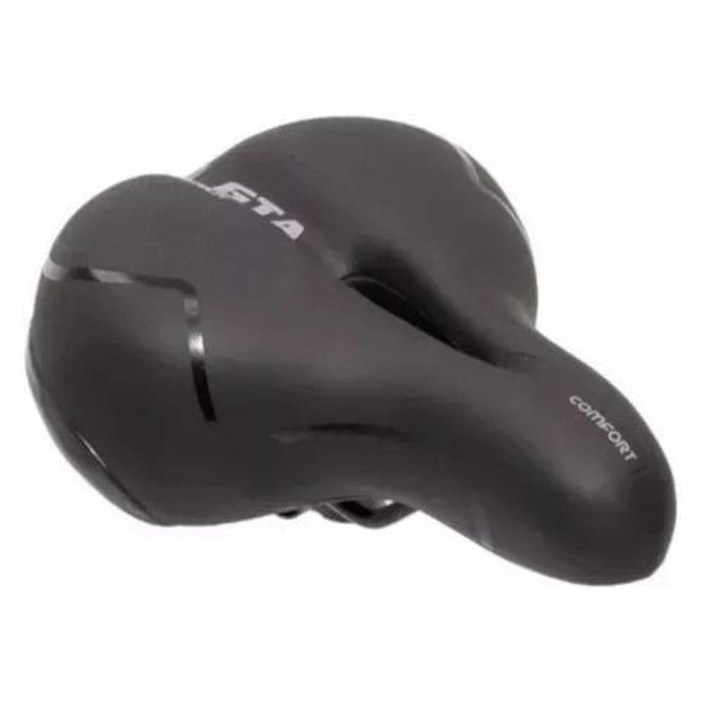 2X Banco Selim Ltx Preto Para Bicicleta Retrô Food Bike Beac