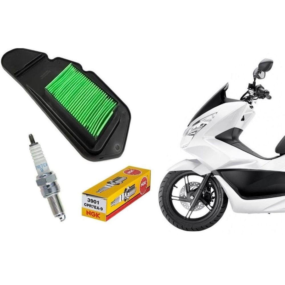 Filtro De Ar Oleo Mobil Vela Ngk Pcx 150 De 2013 Ate 2021