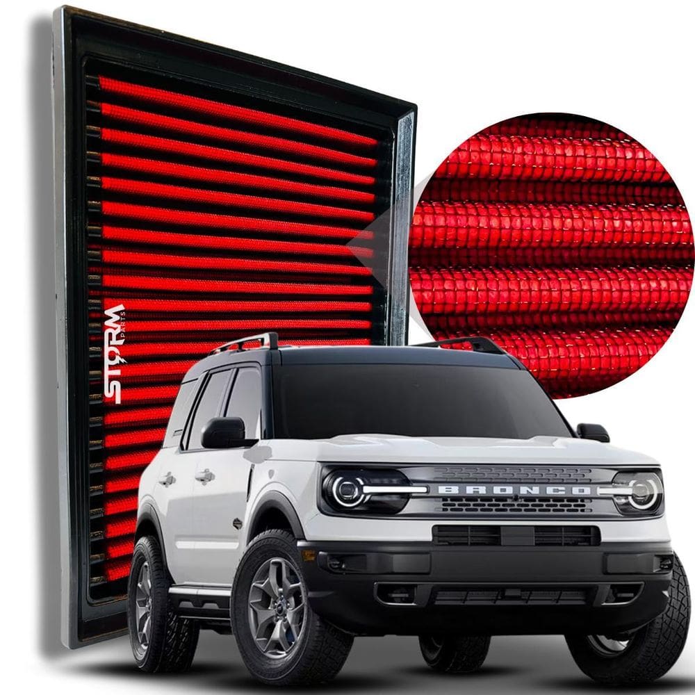 Filtro De Ar Esportivo Ford Bronco 2.0 16V Turbo 2022 A 2025