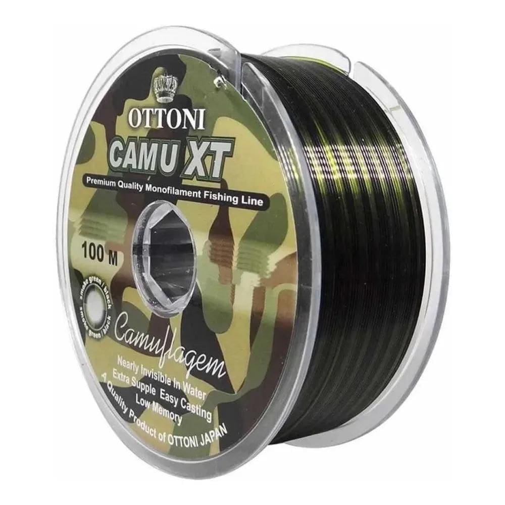 2X Linha Camu Xt 0,35Mm Resistente 270Mt 15,6Kg Camouline Fo