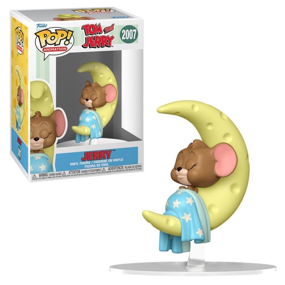 Boneco Funko Pop Tom & Jerry - Jerry Na Lua De Queijo
