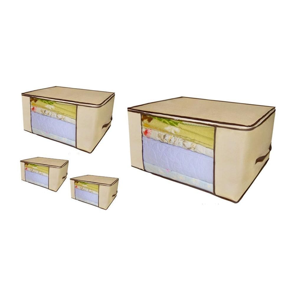 Organizador Guarda Roupa Multiuso 45X45X20 Kit 4 Unidades