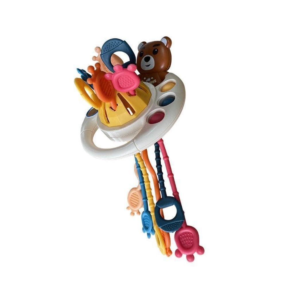 Brinquedo Finger Toys Para Bebês Branco - Shiny Toys