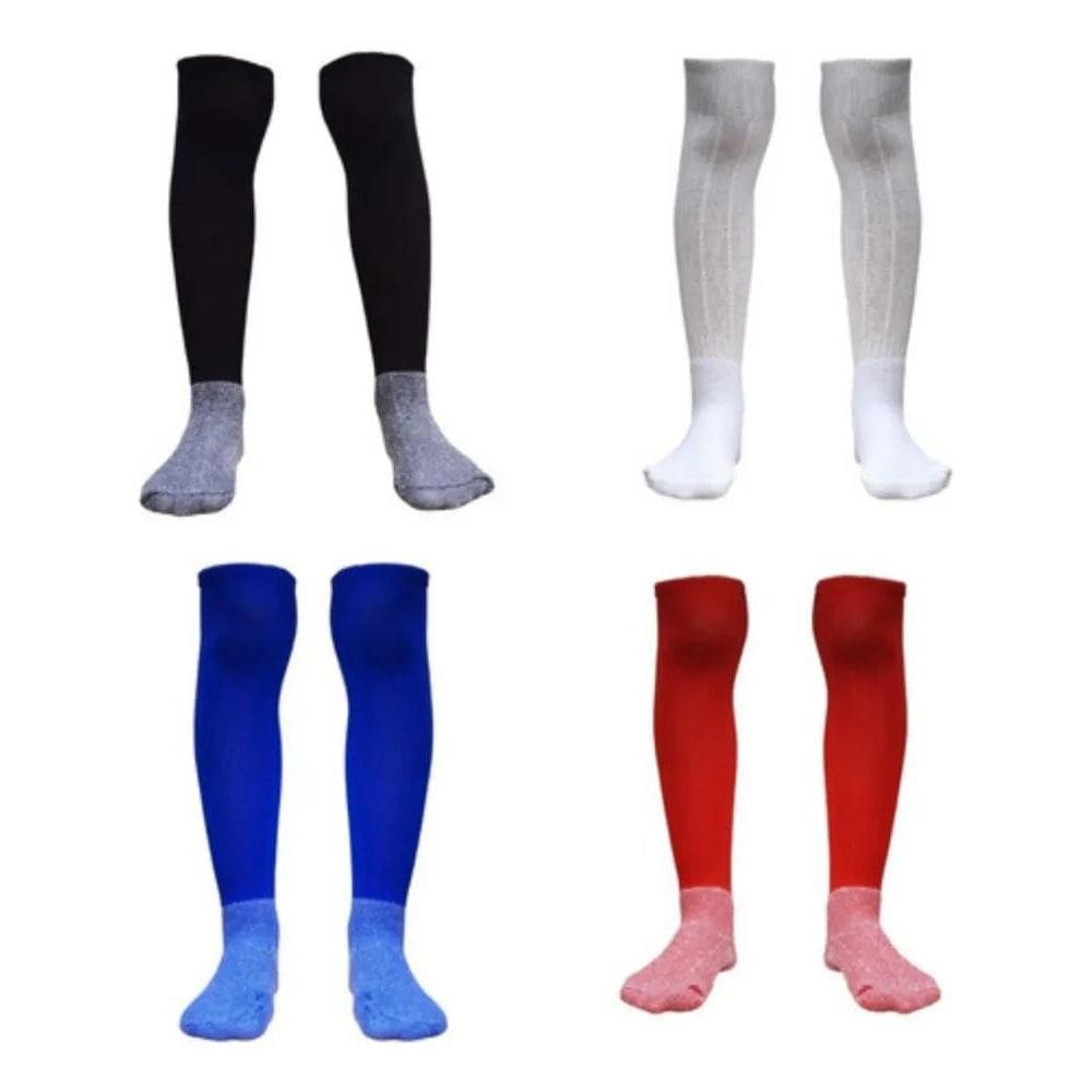 2X Meião Futebol Adulto Profissional Futebol Cores T/ 38 Ao