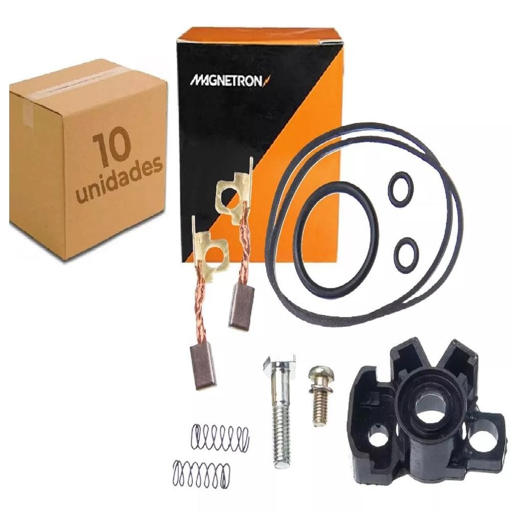 ESCOVA ARRANQUE FAZER 250 2012-2020 LANDER 2013-2023 FZ25 25018-2023 MT07 ABS 2016-2019 kit com 10 peças