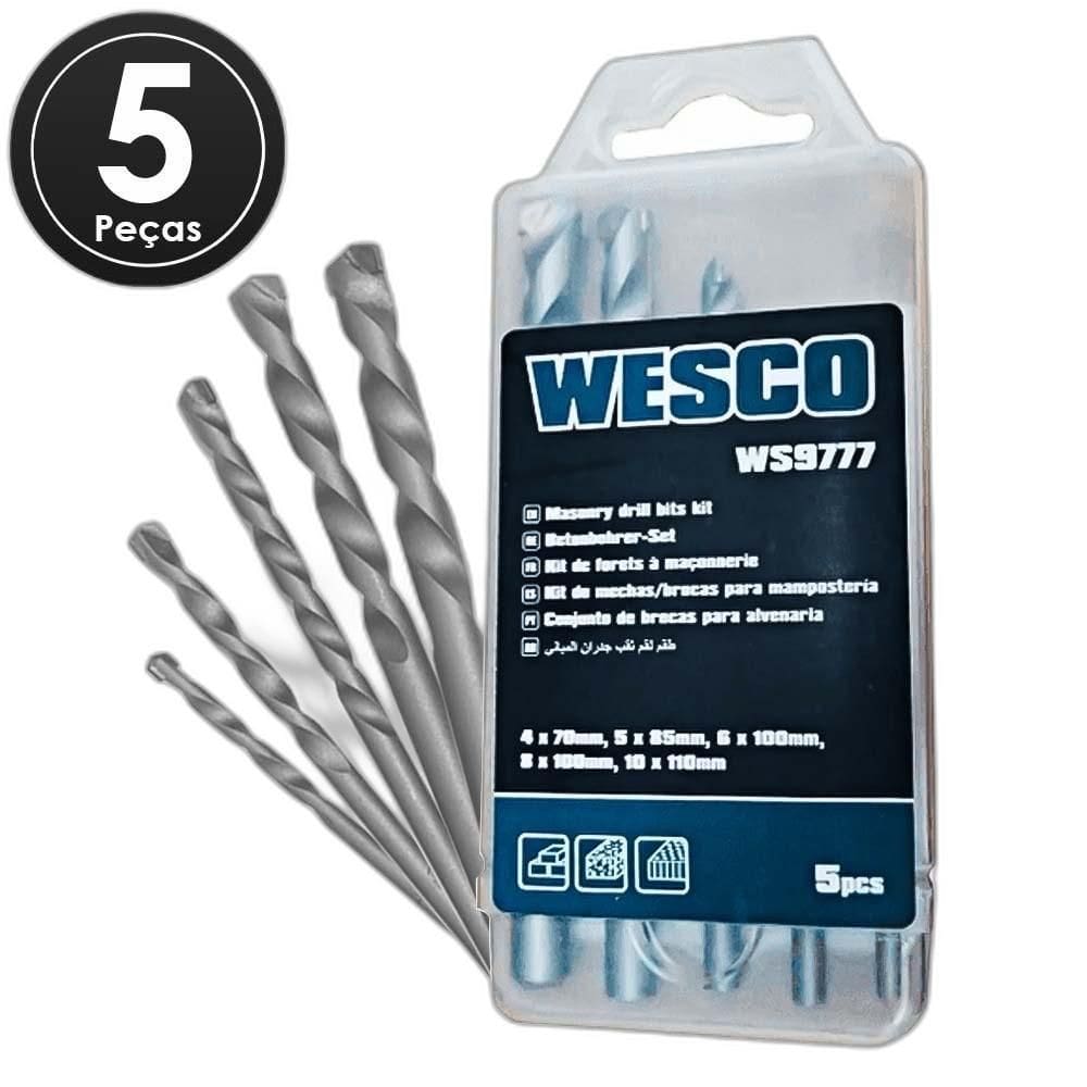 Conjunto De Brocas Helicoidais Ws9777 Unic Unic Unic S Defin