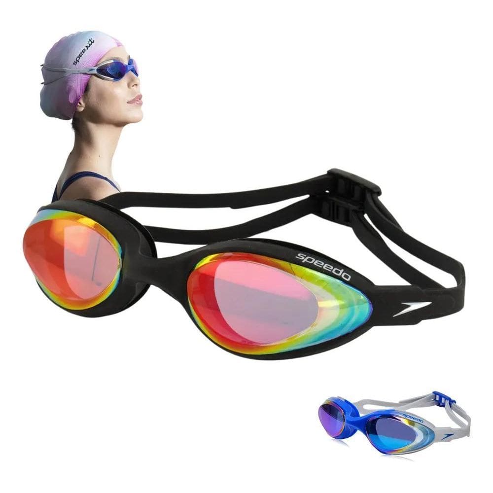 2X Óculos De Natação Speedo Hydrovision Mr Endurance