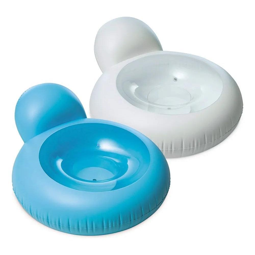 2X Boia Poltrona Inflável Guarujá Intex Piscina Cadeira