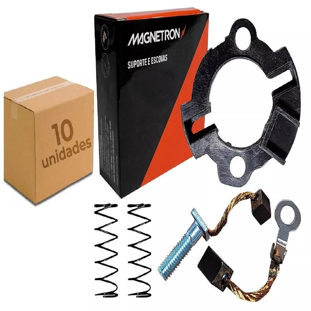 Escova De Arranque Honda Cg Titan 150 2005 Es Kit Com 10 Peças