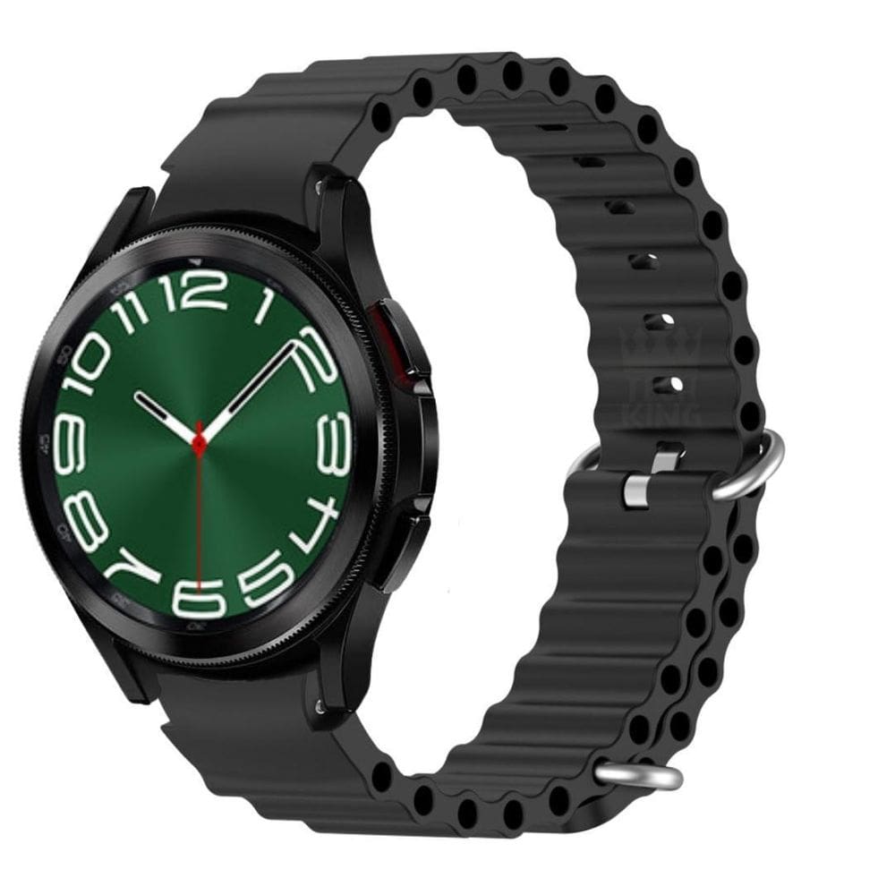 Pulseira Ondulada Silicone Macia Para Watch6 Classic 47Mm