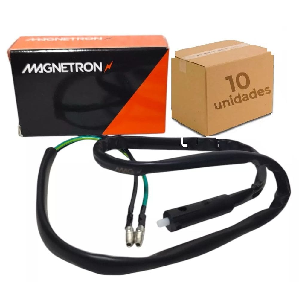 Interruptor Freio Honda Cg Titan 1995 A 1999 Titan 2000 A 2004 Ks Dianteiro Kit Com 10 Peças Magnetron