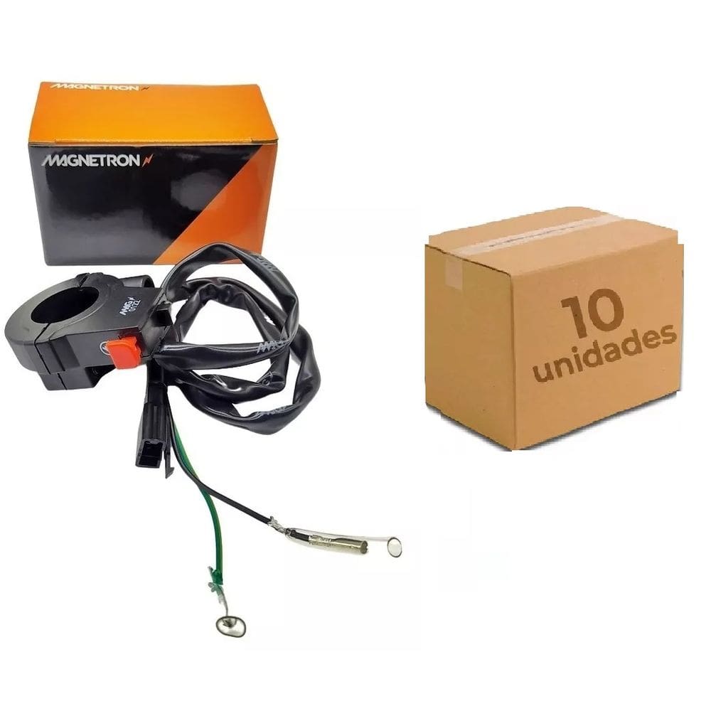 Interruptor Partida Honda Cg 150 Fan Titan Esi 2004 Ate 2013 Kit Com 10 Peças Magnetron
