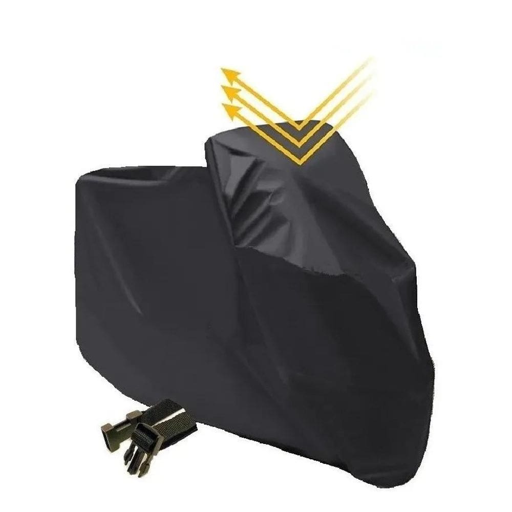 Capa Para Moto Forrada Impermeável Térmica Sol Chuva