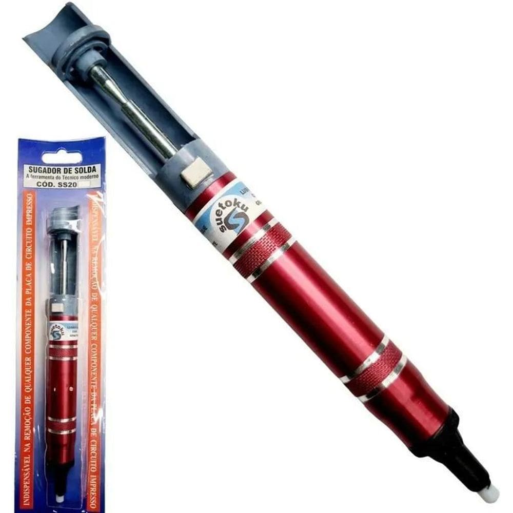 Sugador De Solda Profissional Suetoku Ss-20 Reforçado