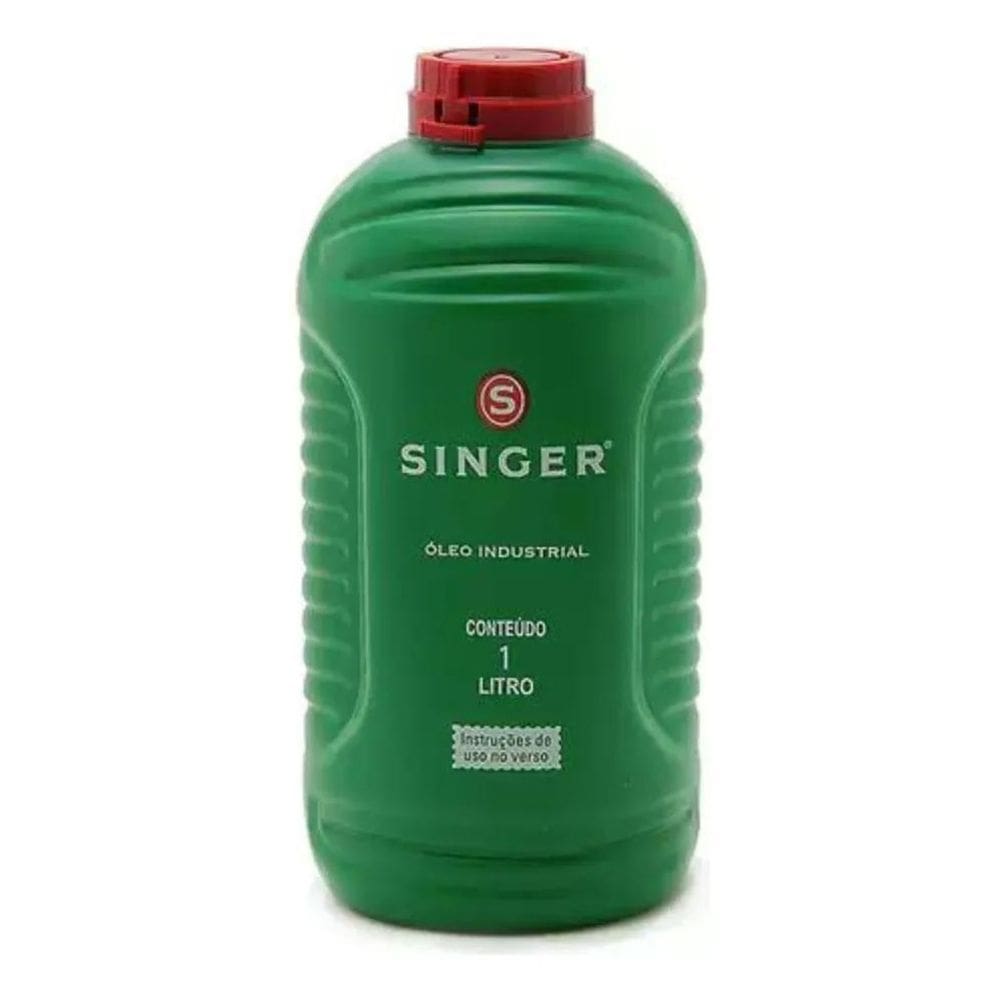 2X Óleo Lubrificante Industrial Multiuso 1 Litro Singer