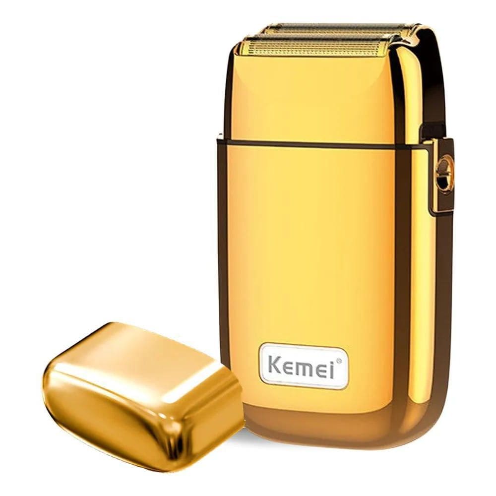 Barbeador Shaver Kemei Profissional Acabamento Elétrico Full