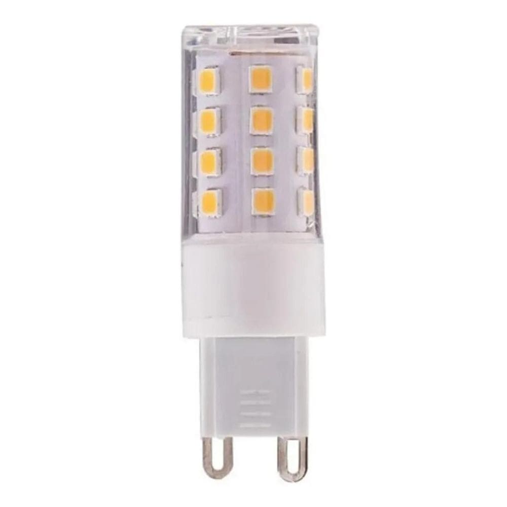 2X Lâmpada Filamento De Led Soquete G9 3000K Branco Quente