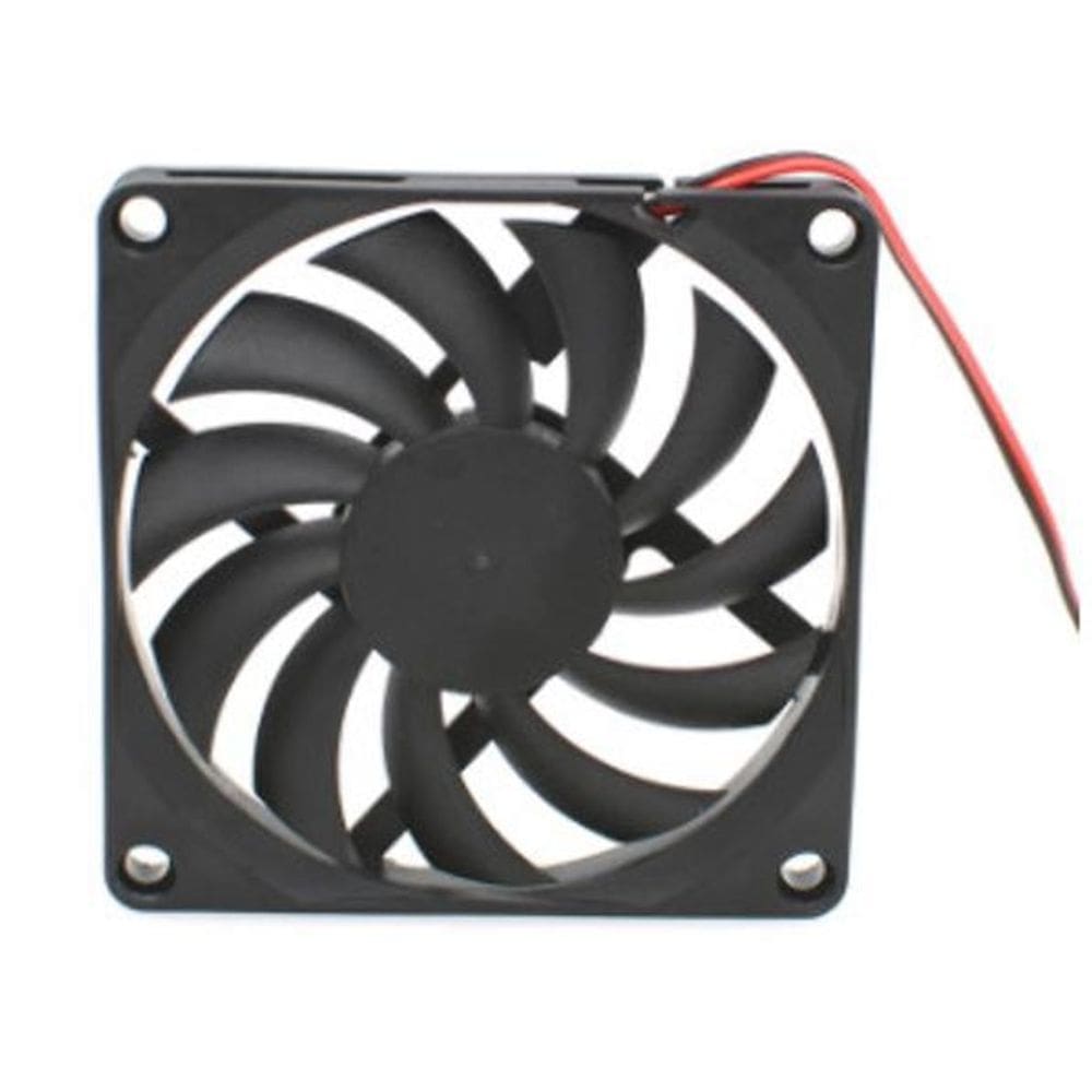 Fan 80X80X10Mm 12V Dc Refrigeração Cooler Ventoinha 8010