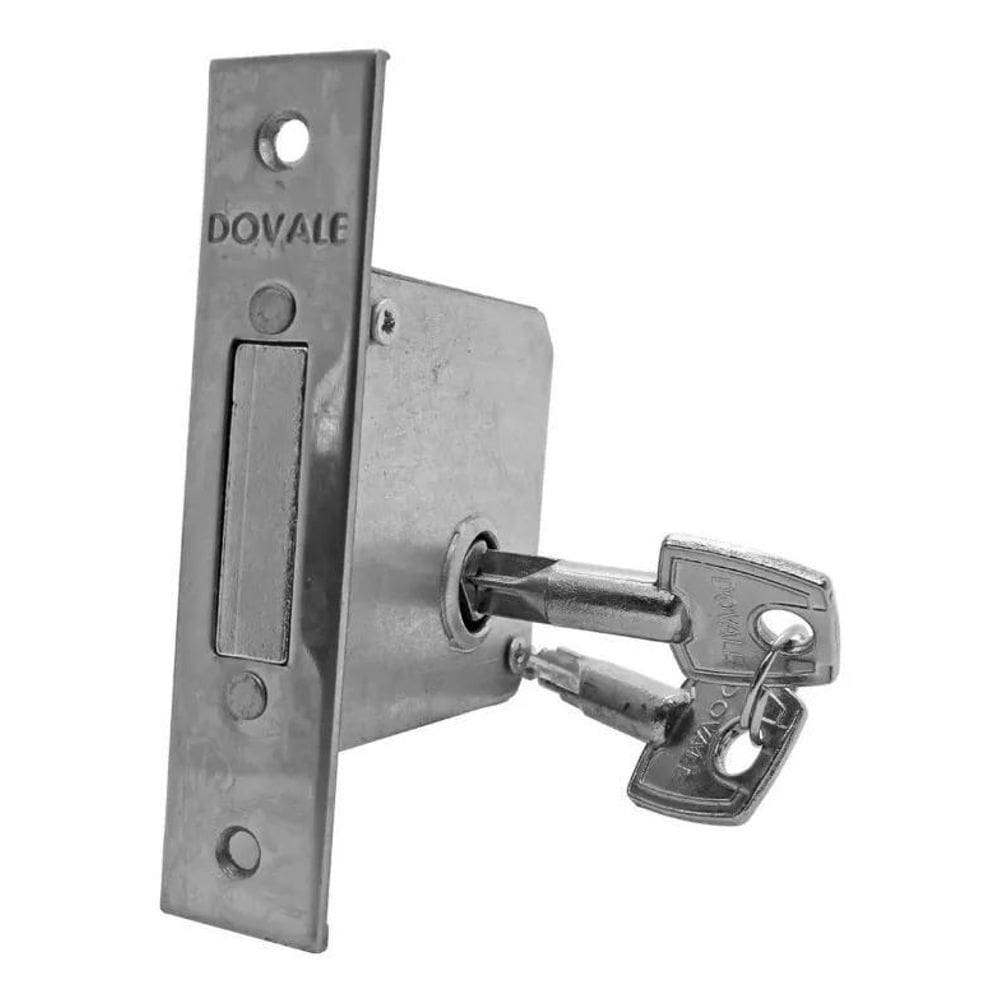 2X Trava De Segurança Tetra Para Porta De Madeira Dovale Cor