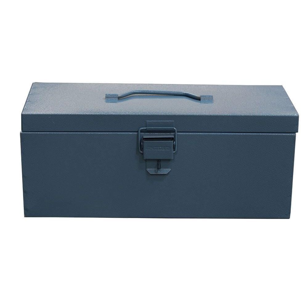 Caixa De Ferramentas Baú Com Trava E Porta-Cadeado Cx740