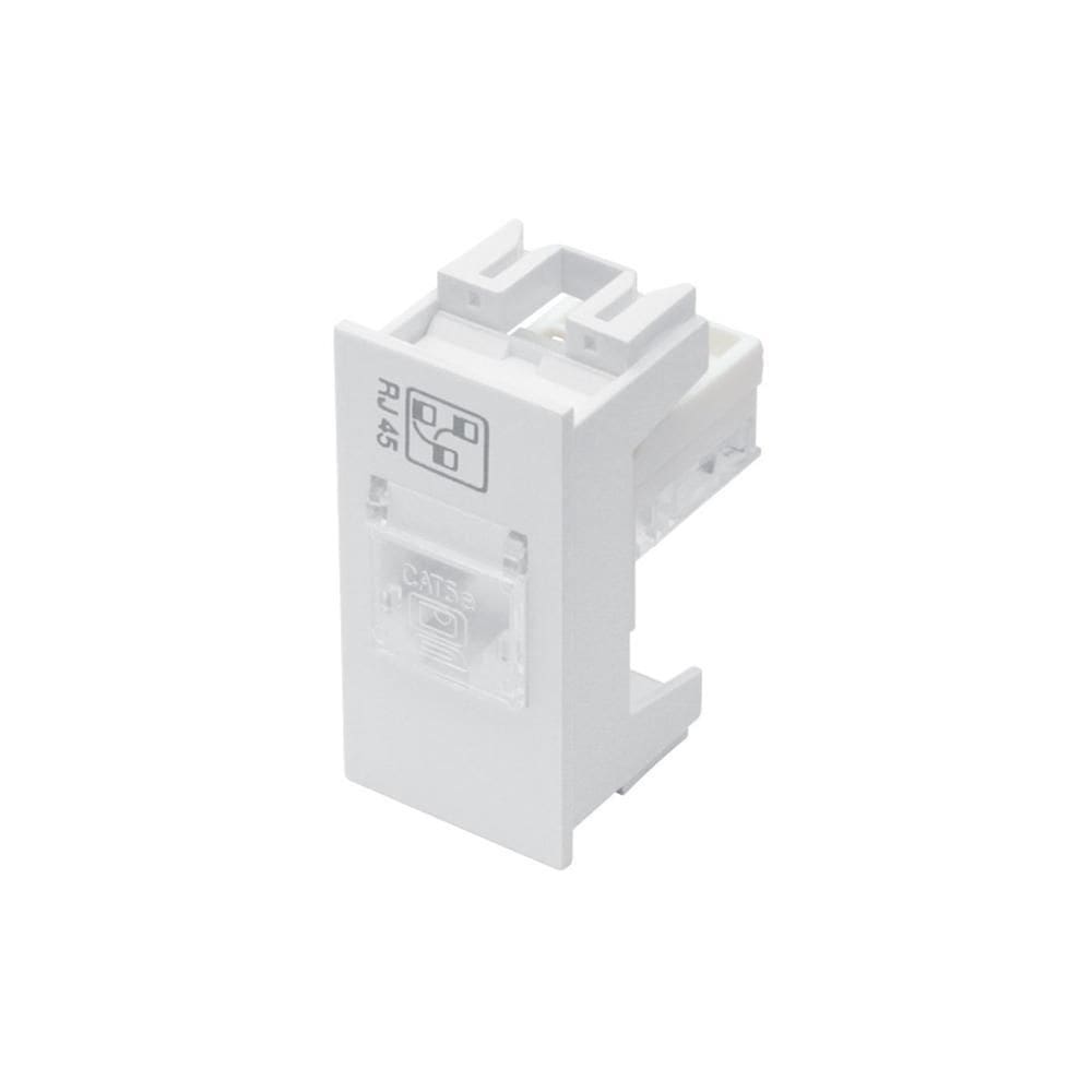 Tomada Rede Informática RJ45 Cat6 - Habitat - Branco