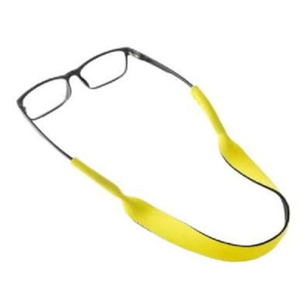 Cordao Proteçao Oculos Esportivo Em Tira Neoprene Amarelo