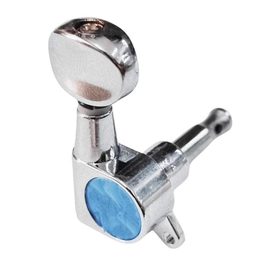 Tarraxa Guitarra Blindada Mh05 Cromada Superior Unidade