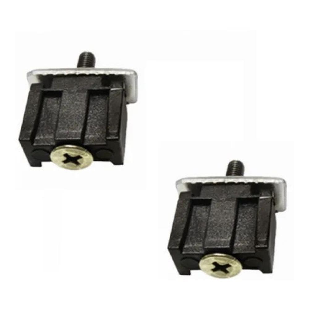 2X Limitador Pratico Rodinato Porta Correr Madeira Suspensa