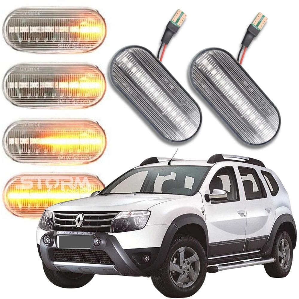 Pisca Seta Renault Duster SUV - Transparente
