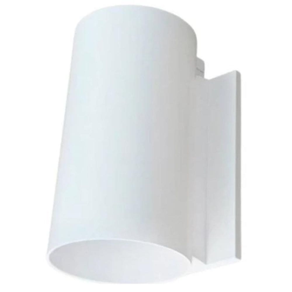 Arandela Atenas Externa Facho Simples Branca