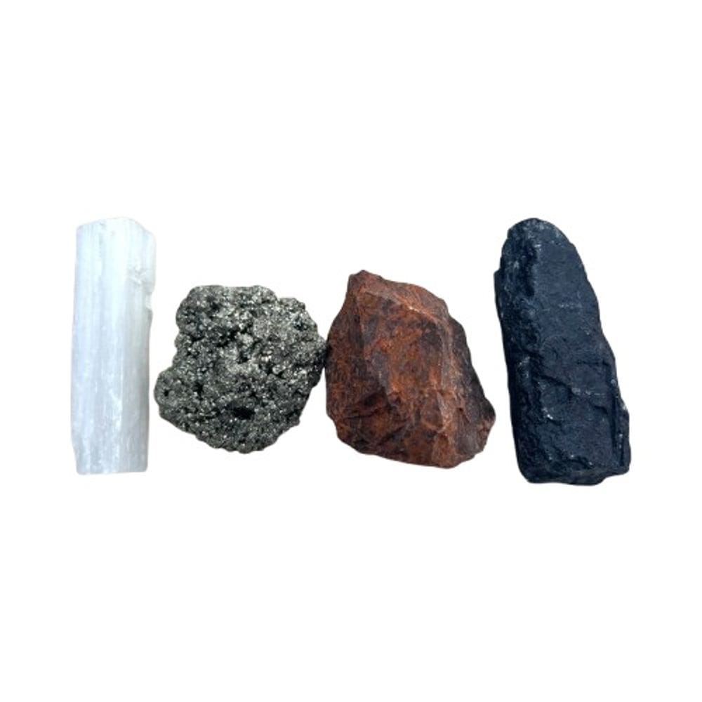 Kit de Proteção e Limpeza Energética Pedras Naturais