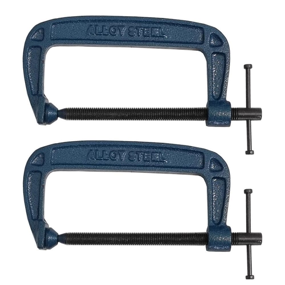 Kit 2 Grampos Sargento Tipo C 150Mm 6 Pol. Para Marceneiro