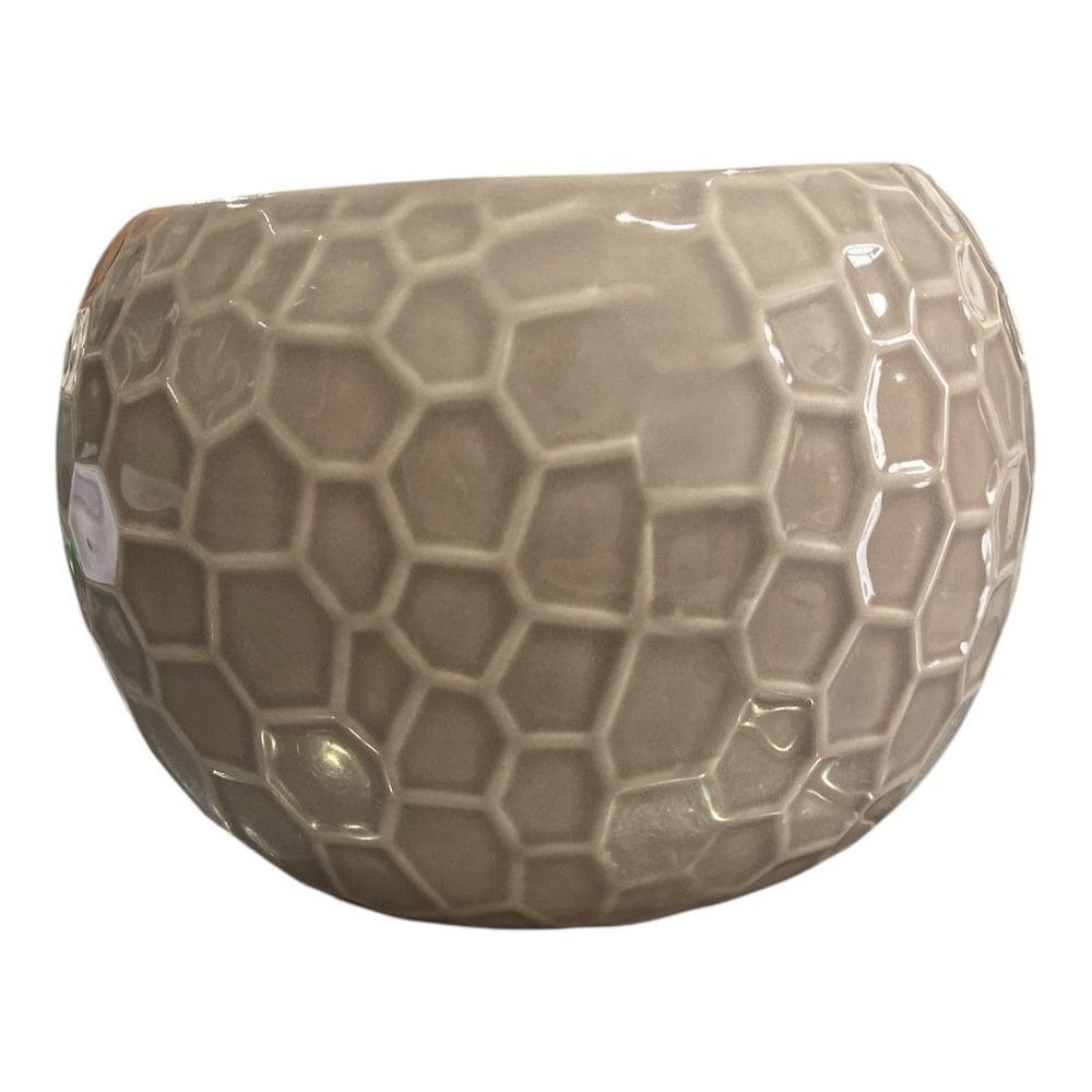 Vaso de Ceramica 13X09 Nude Sem Furo Linda Import