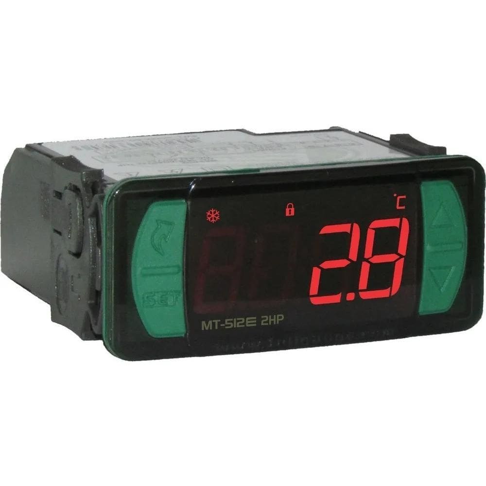 2X Controlador Digital Mt-512E 2Hp Full Gauge Com  E Garant