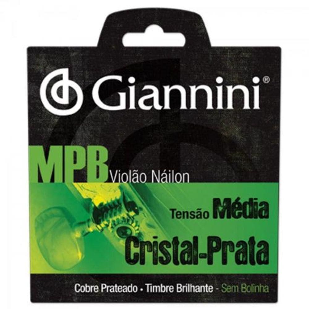 Encordoamento Para Violão Genws Serie Mpb Nylon Medio Giannini