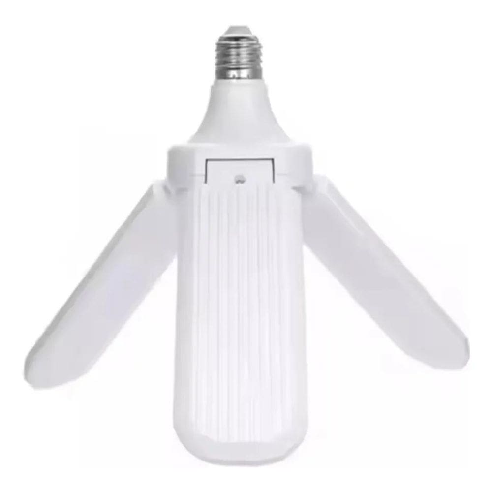 2X Lâmpada De Led Branco Potente 3 Pás Dobrável Ajustável 60