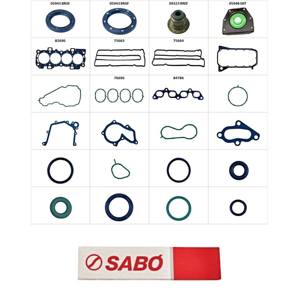 Jogo Junta Motor Ecosport Fiesta Focus 1.6 16V Ka 1.5 16V 80796