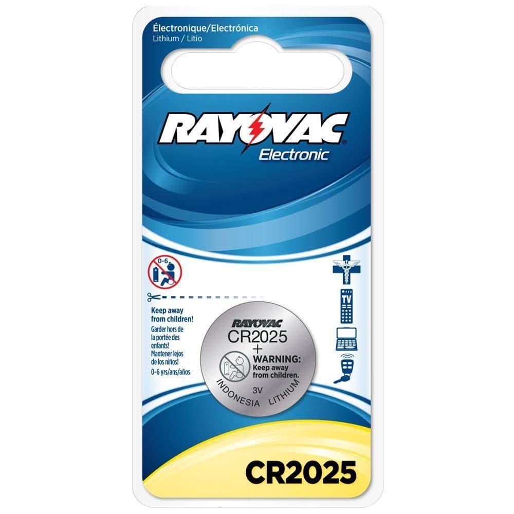 Bateria Lithium Rayovac Cr2025botao 3v