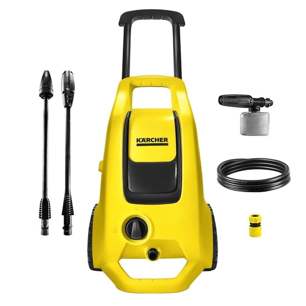 Lavadora de Alta Pressão Karcher K3 Force Turbo, 1500W, Amarelo/Preto