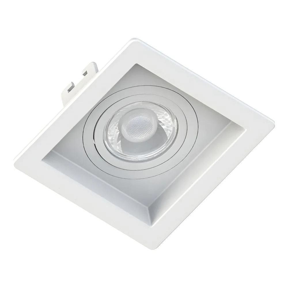 2X Embutido Mr16 Quadrado Recuado Dicroica Spot De Embutir G