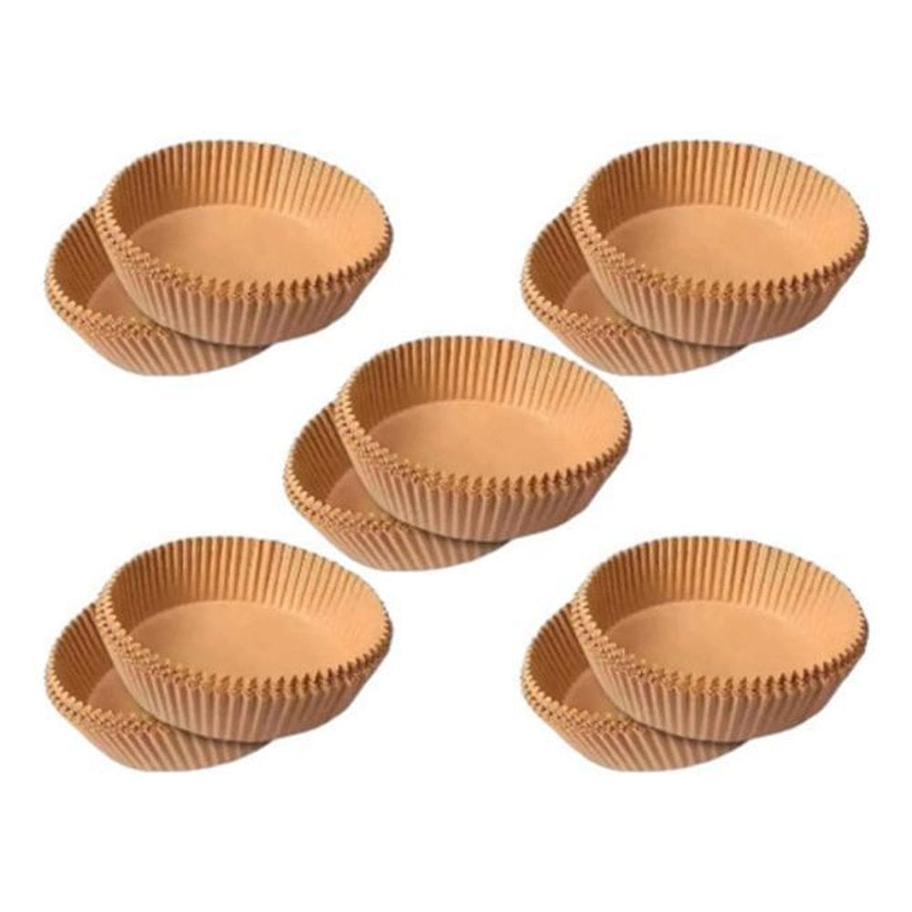Forro Papel Descartável AirFryer - Kit 500 Formas