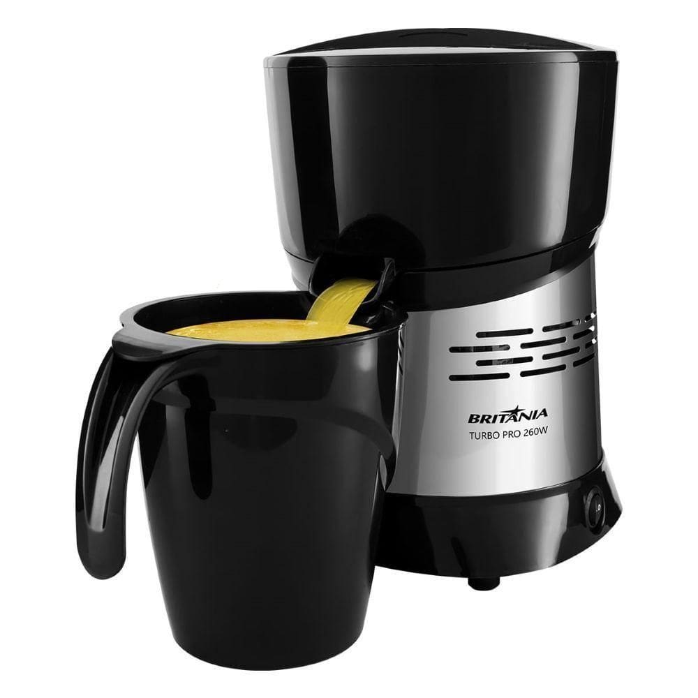 Espremedor Frutas Turbo Pro 260w Britânia Jarra 1,3L Bivolt