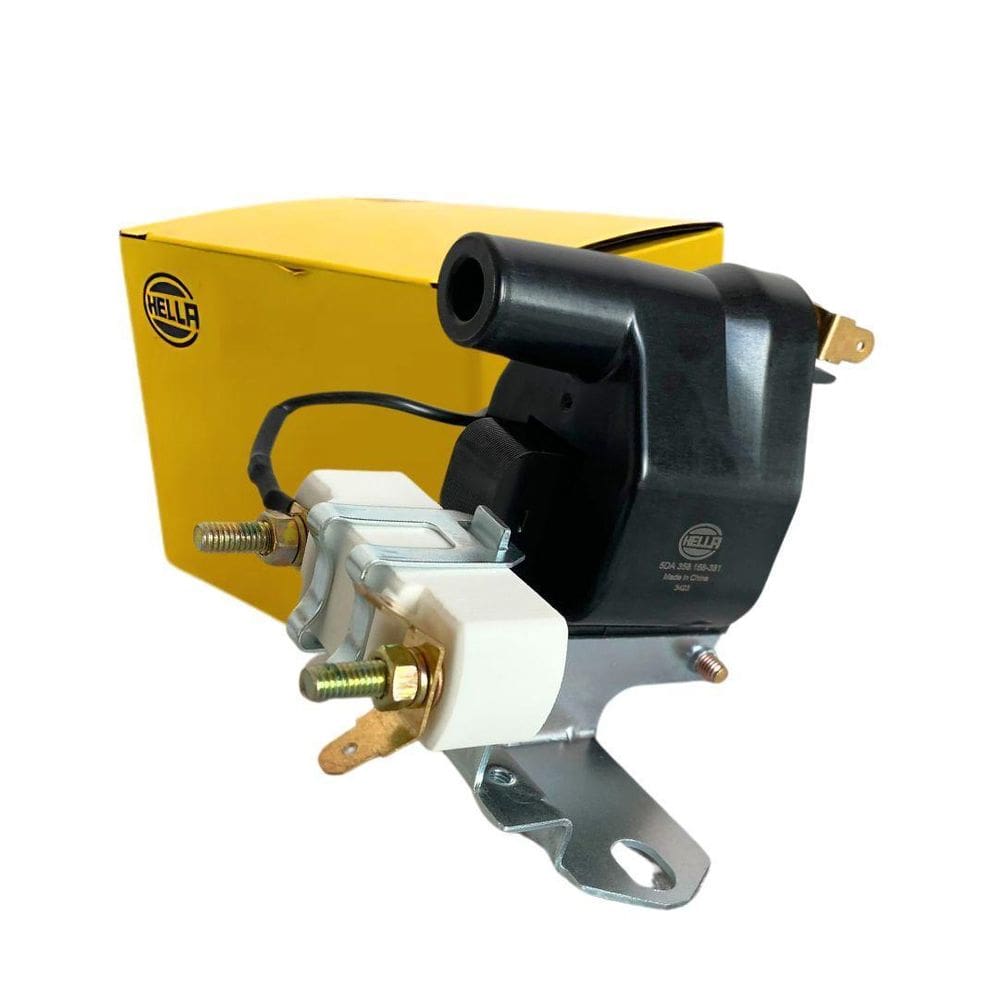 Bobina Ignição Para Vw Chevrolet Fiat Ford Kia Hyundai Hella