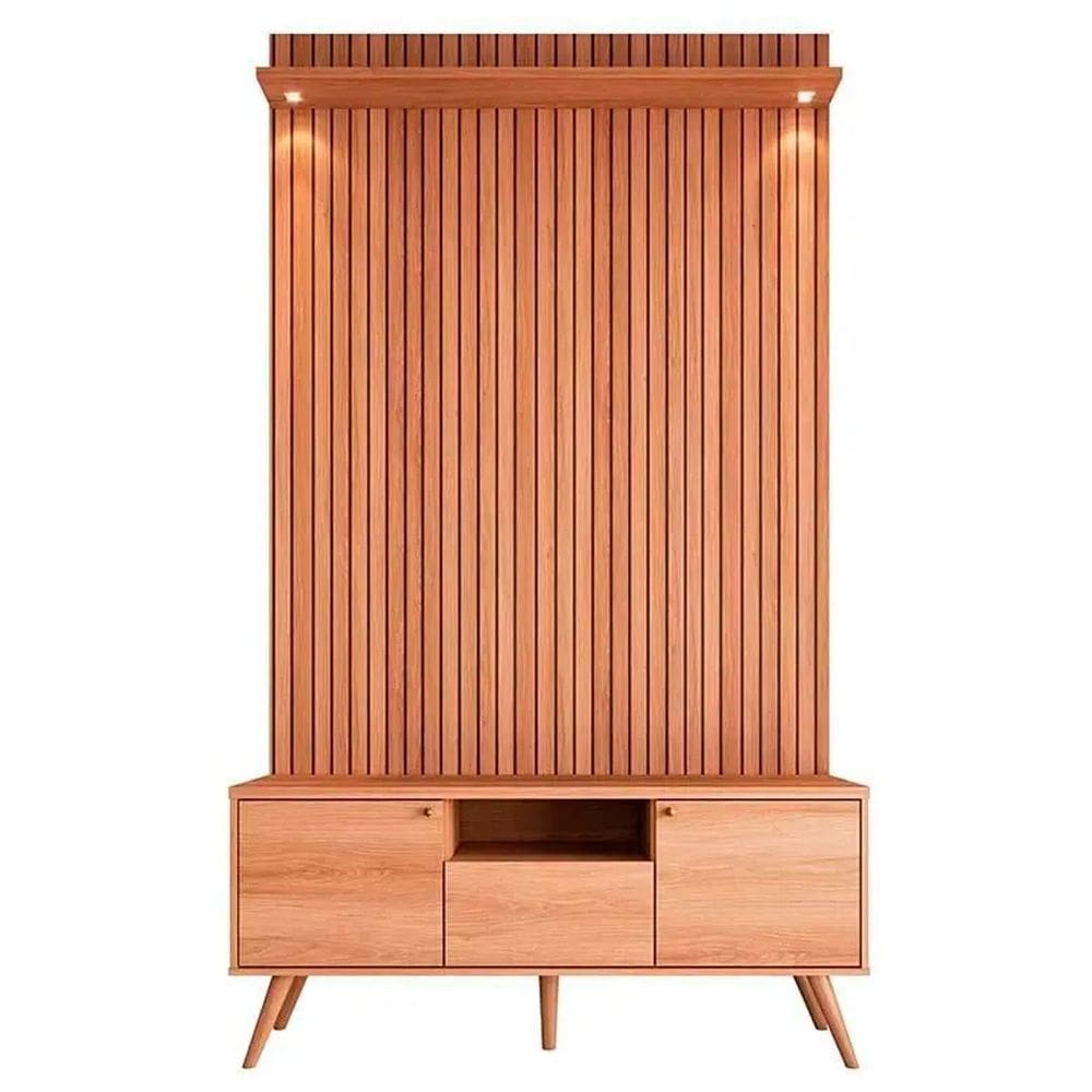 Rack Bancada 1 Porta 2 Gavetas e Painel para Tv de até 55” Rivire 1.3