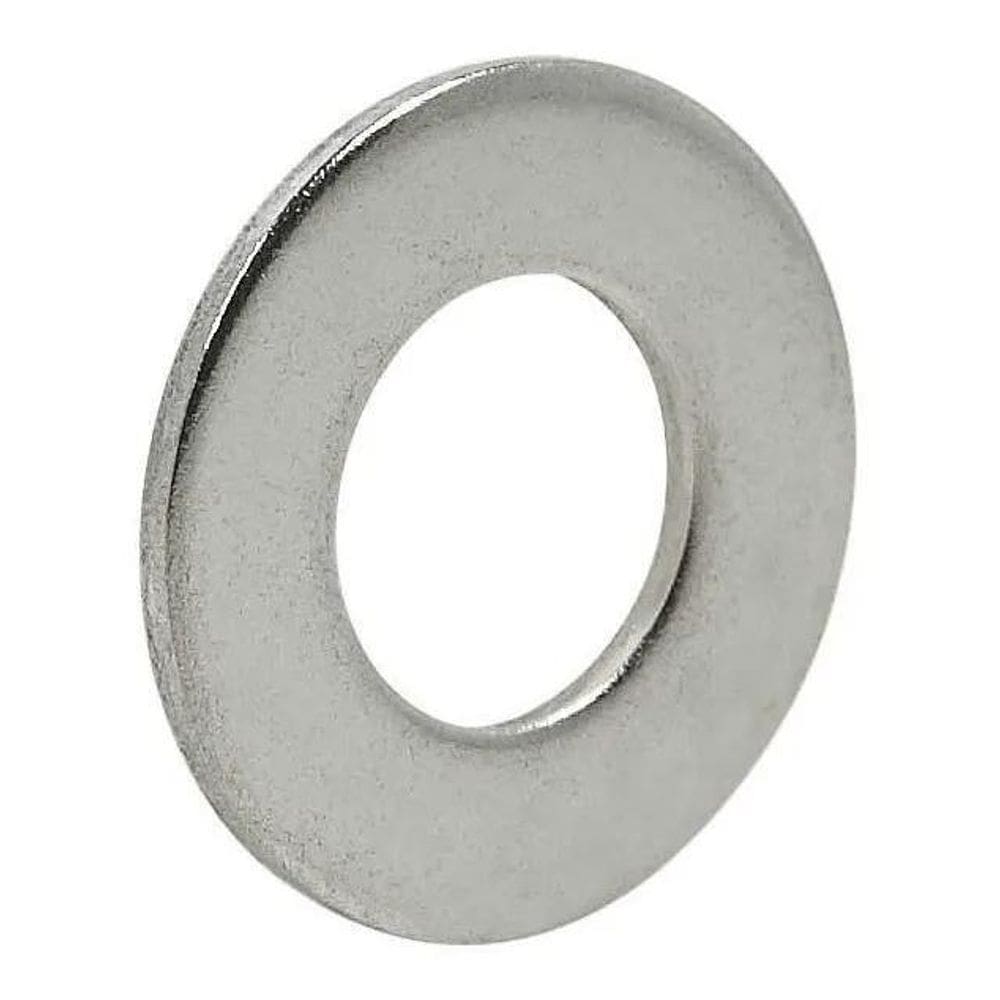 2X Arruela Lisa M6 Aço Inox 50 Peças